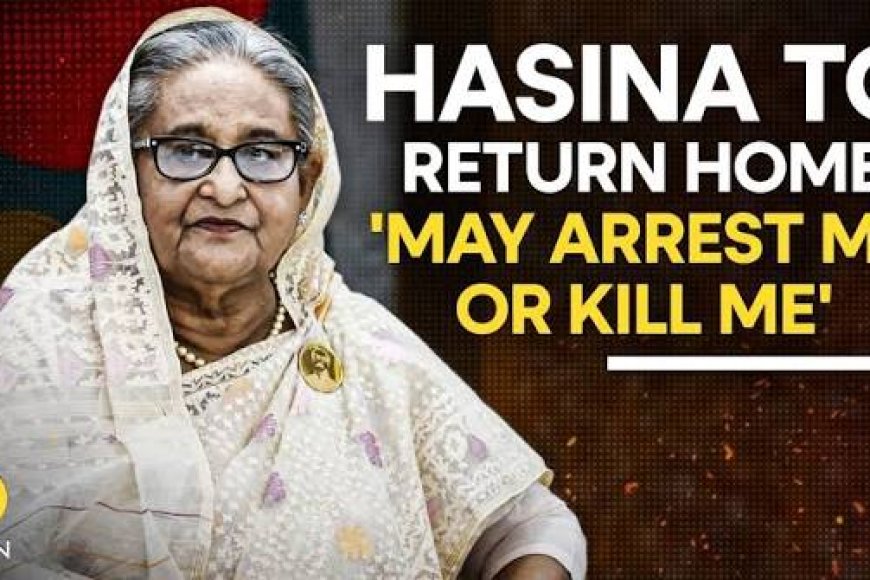 'They may kill me': Sheikh Hasina vows December return to Bangladesh in first presser since her ouster