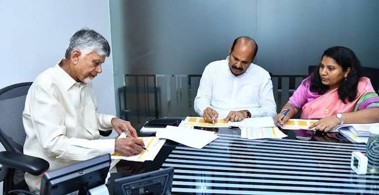 Housing for scribes: CM Chandrababu Naidu responds positively