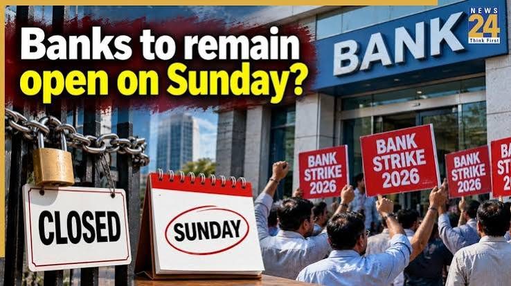 Banks to remain open this Sunday ahead of strike
