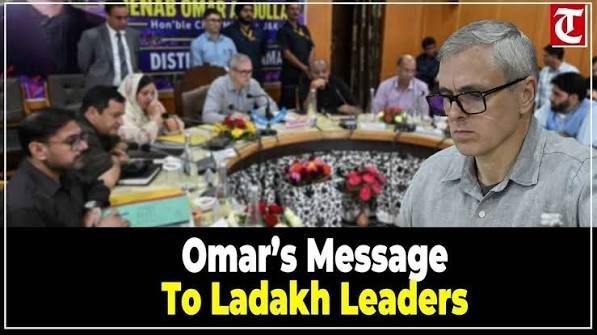 CM Omar Abdullah urges Ladakh leaders to seek written commitments from Centre