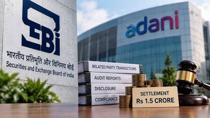 Sebi settles proceedings against five Adani group firms for Rs 1.5 crore; Cong calls it 'grand amount'