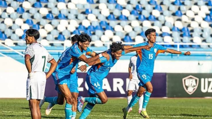 Historic Qualification: India's U20 Football Team Secures AFC Asian Cup Berth