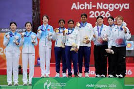 Women’s compound archery team wins gold at Asian Games