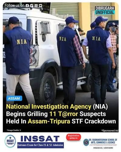 NIA foils Bangladeshi terror group plot; nabs 13 from Assam, Bengal, Kerala