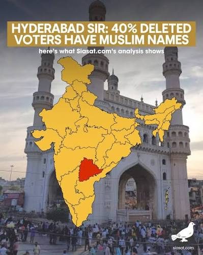 Fewer Muslim-name deletions in Goshamahal than Old City seats