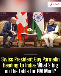 Swiss President Guy Parmelin heading to India: What’s big on the table for PM Modi?