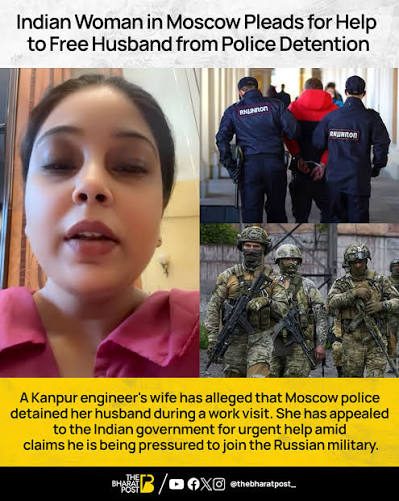 Indian engineer detained in Russia; forcible military recruitment alleged