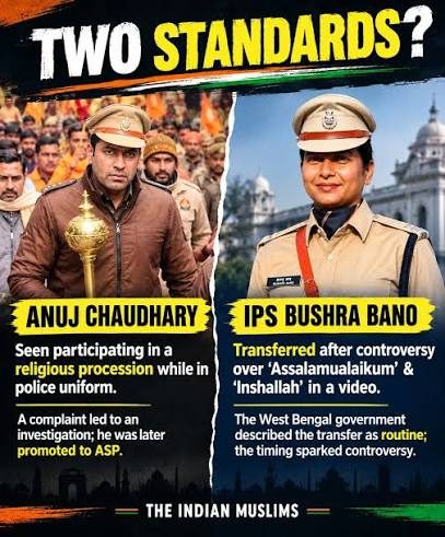 Religious expression by Indian police officers: One rule for all?