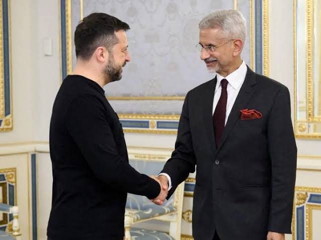 India ready to help end Russia-Ukraine war, Jaishankar says in Kyiv