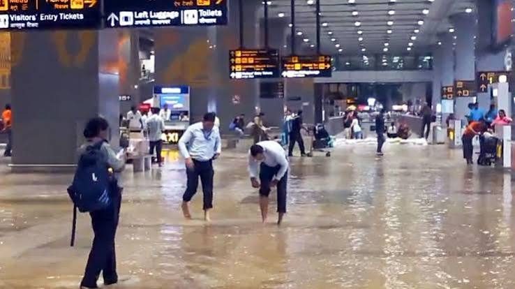 Delhi rains flood IGI airport, raise waterlogging concerns ahead of BRICS