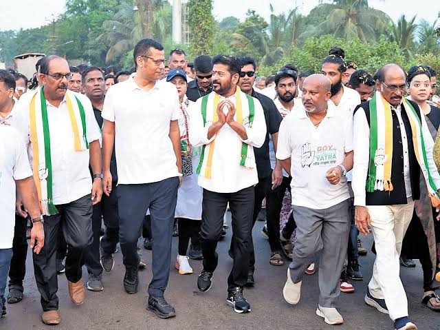 Telangana CM Revanth urges Goans to vote for Congress, likens BJP to Ravana
