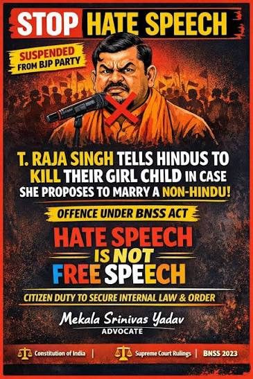 Raja Singh threatens to stop Dandiya events in Hyderabad