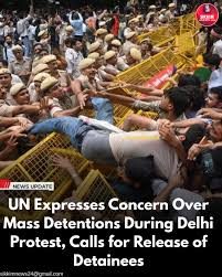 UN flags mass detentions during Delhi stir, calls for protesters' release