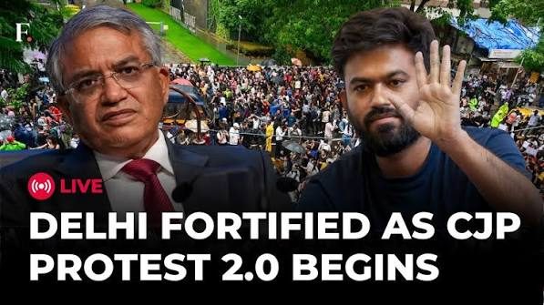 700 Detained As Delhi, Mumbai See Big Protests Against Gyanesh Kumar