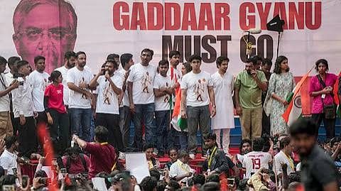 Thousands demand CEC Gyanesh Kumar's resignation at CJP rally in Mumbai