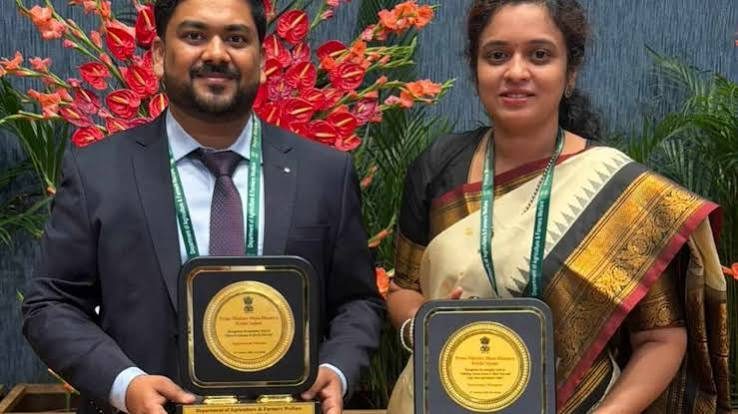 Nagarkurnool collector receives national award