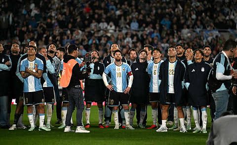 Thank you, Messi: Fans reduced to tears as football great plays final match for Argentina,