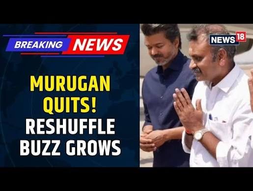 Union minister L Murugan resigns, triggers cabinet reshuffle buzz