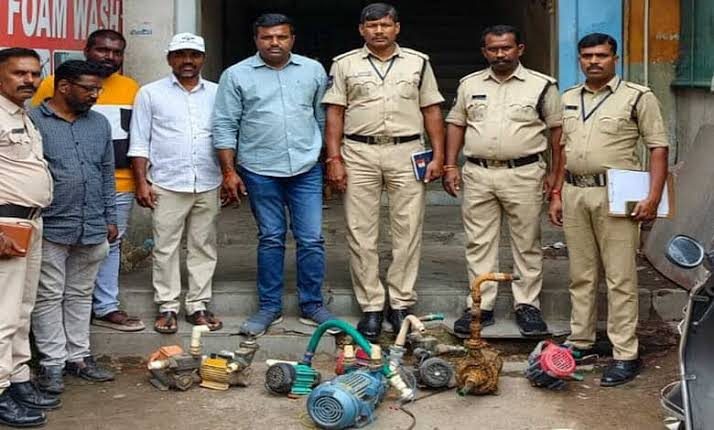 HMWSSB seizes nine illegal motors in Bodupppal