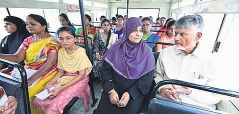 Women saved Rs 3,550 crore under Andhra's Stree Shakti scheme, says CM Naidu