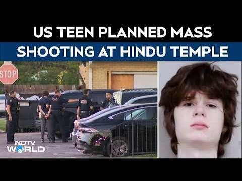 US Teen Goes To Hindu Temple For 'Mass Shooting', Jammed Rifle Stops Him
