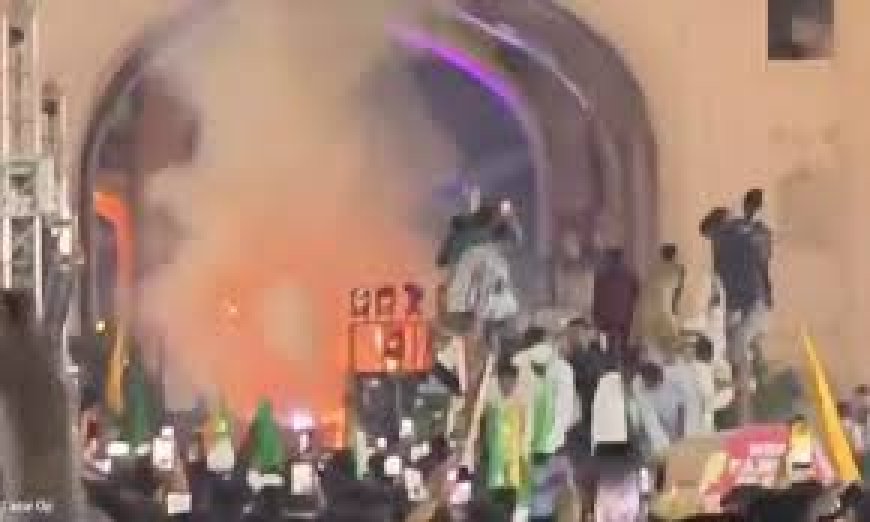 Amid Milad Un Nabi rally in Hyderabad, fire erupts near Charminar