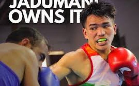 Jadumani stuns Panghal at boxing nationals