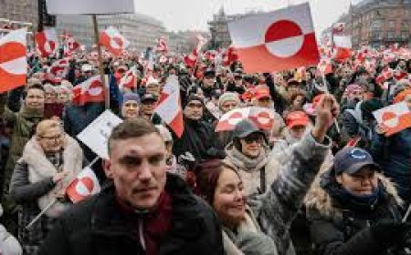 Trump’s Greenland takeover threat: Hundreds march to support Arctic island