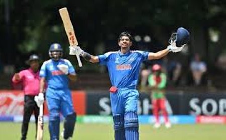 Under-19 WC: Vihaan Malhotra hits century as India crush Zimbabwe by 204 runs!