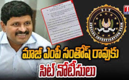 SIT summons former Telangana MP Santosh in Tapgate probe