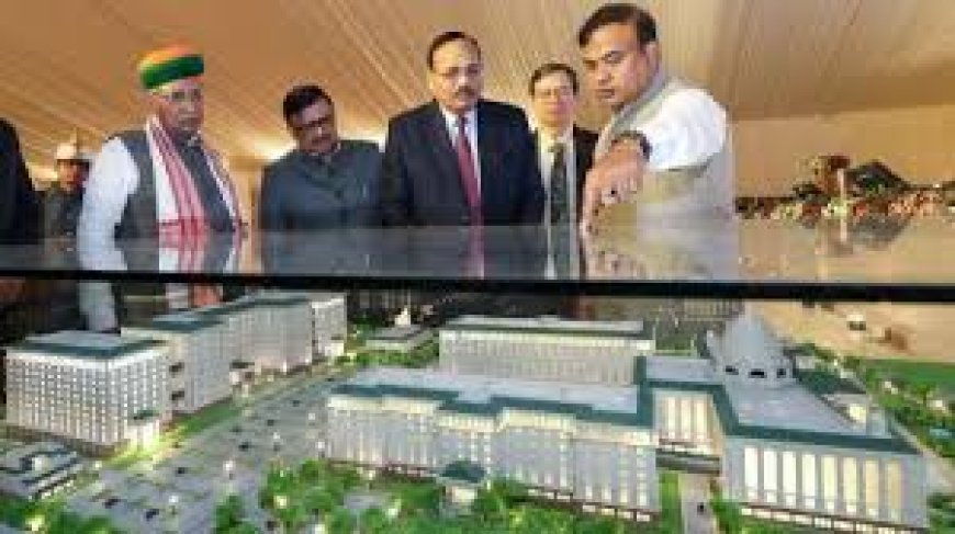 CJI lays foundation for new court complex amid lawyers' protest in Assam