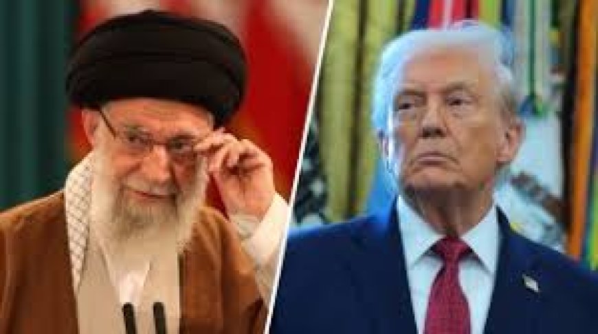 Ayatollah Khamenie calls Trump criminal for backing protests