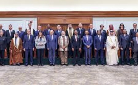 PM Modi Meets Arab Leaders, Says India Backs Palestinians, Gaza Peace Plan