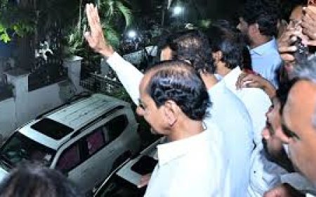 SIT questions KCR for almost 5 hours in Hyderabad.jpg