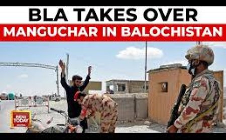 Video shows female BLA fighter in clash with Pakistani forces