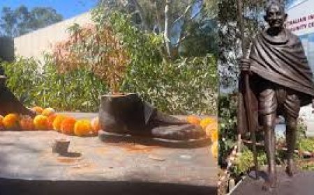 Mahatma Gandhi's statue stolen in Melbourne, India condemns