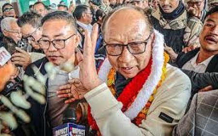 Khemchand Singh takes oath as Manipur Chief Minister after President's rule revoked