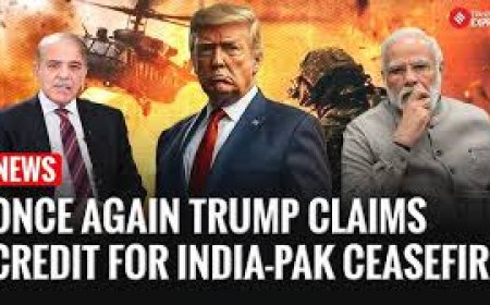 Trump claims again that he stopped war between India, Pakistan
