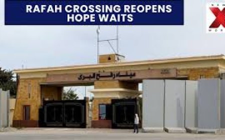Gaza’s Rafah Crossing reopens, but movement remains minimal