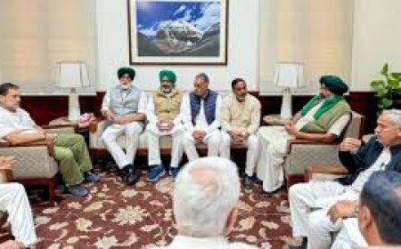 Rahul meets farm union leaders to discuss US trade deal