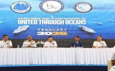 International Fleet Review 2026 Kicks Off in Visakhapatnam With Grand Naval Display