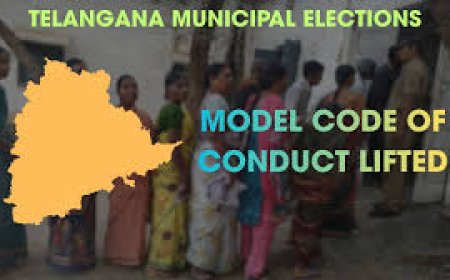 Model Code of Conduct lifted after Telangana Municipal election process