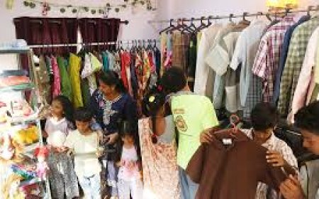 Free shop in Visakhapatnam offers clothing and essentials to families in need
