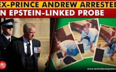 UK's former prince Andrew released hours after being held in Epstein-related misconduct probe
