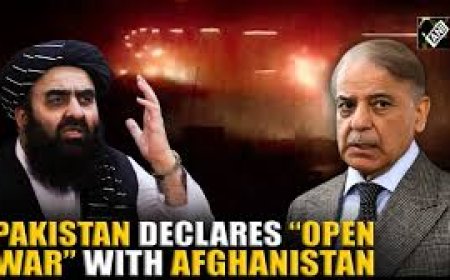 Pakistan declares 'open war' with Afghanista