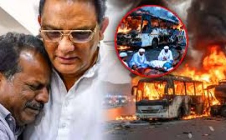 Telangana govt gives ex gratia to families of 44 killed in Madina bus fire