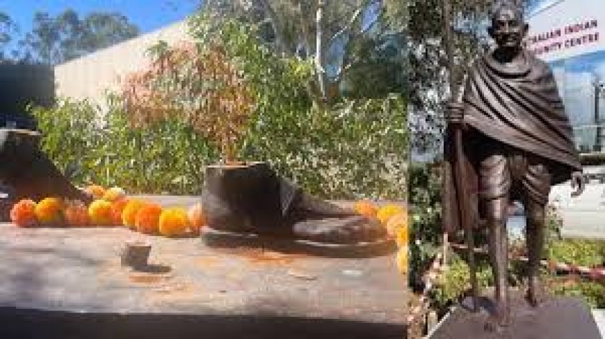 Mahatma Gandhi's statue stolen in Melbourne, India condemns