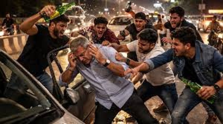 Retired colonel attacked by 6 with beer bottles in Gurugram road rage