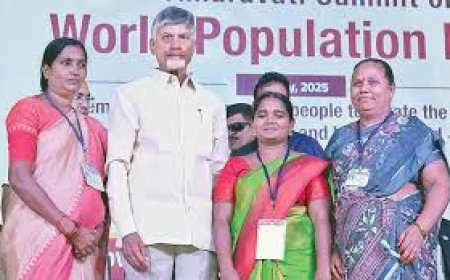 CM Naidu unveils new Population Management Policy for growth