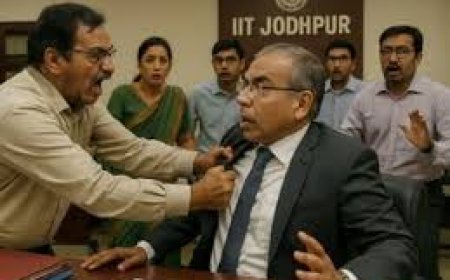 IIT-Jodhpur Security Officer Injured in Attack; Suspects Detained